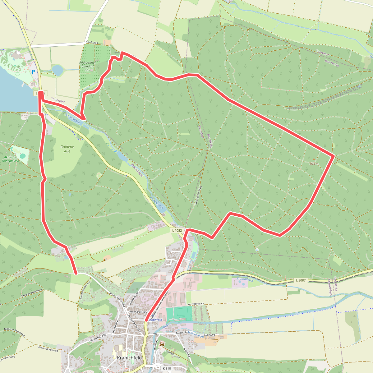 1. Thür. Kultur- und Landschaftsweg, Runde 2