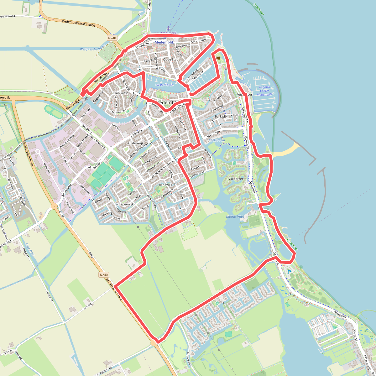 Radboudroute (groen)