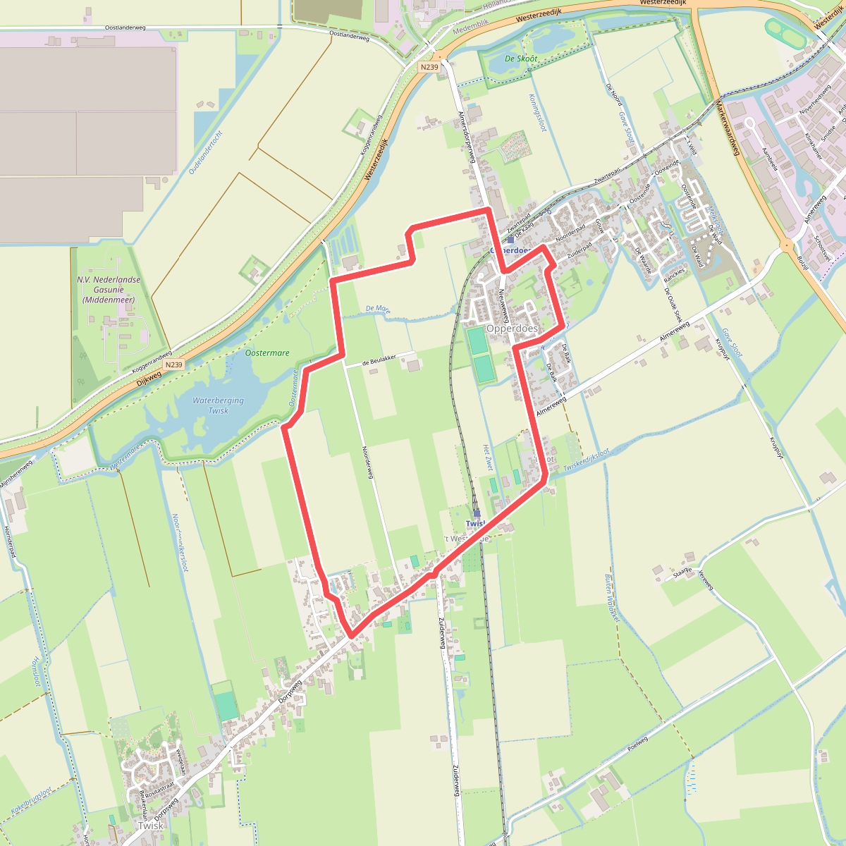 Ronde van Opperdoes (geel)