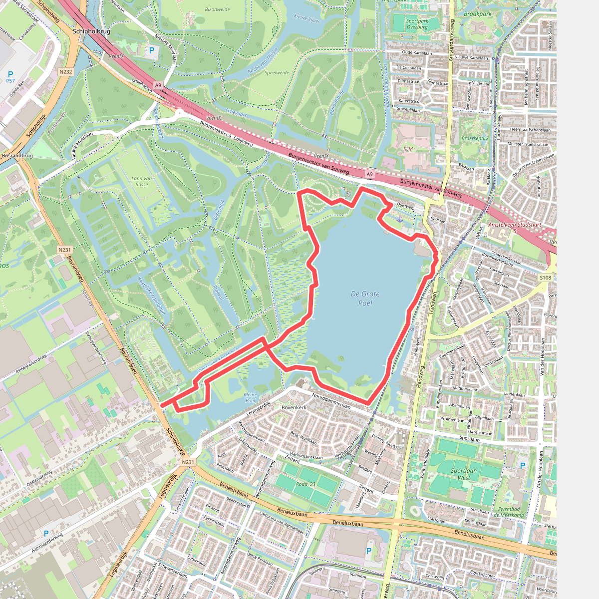 Poelwandeling (groen)