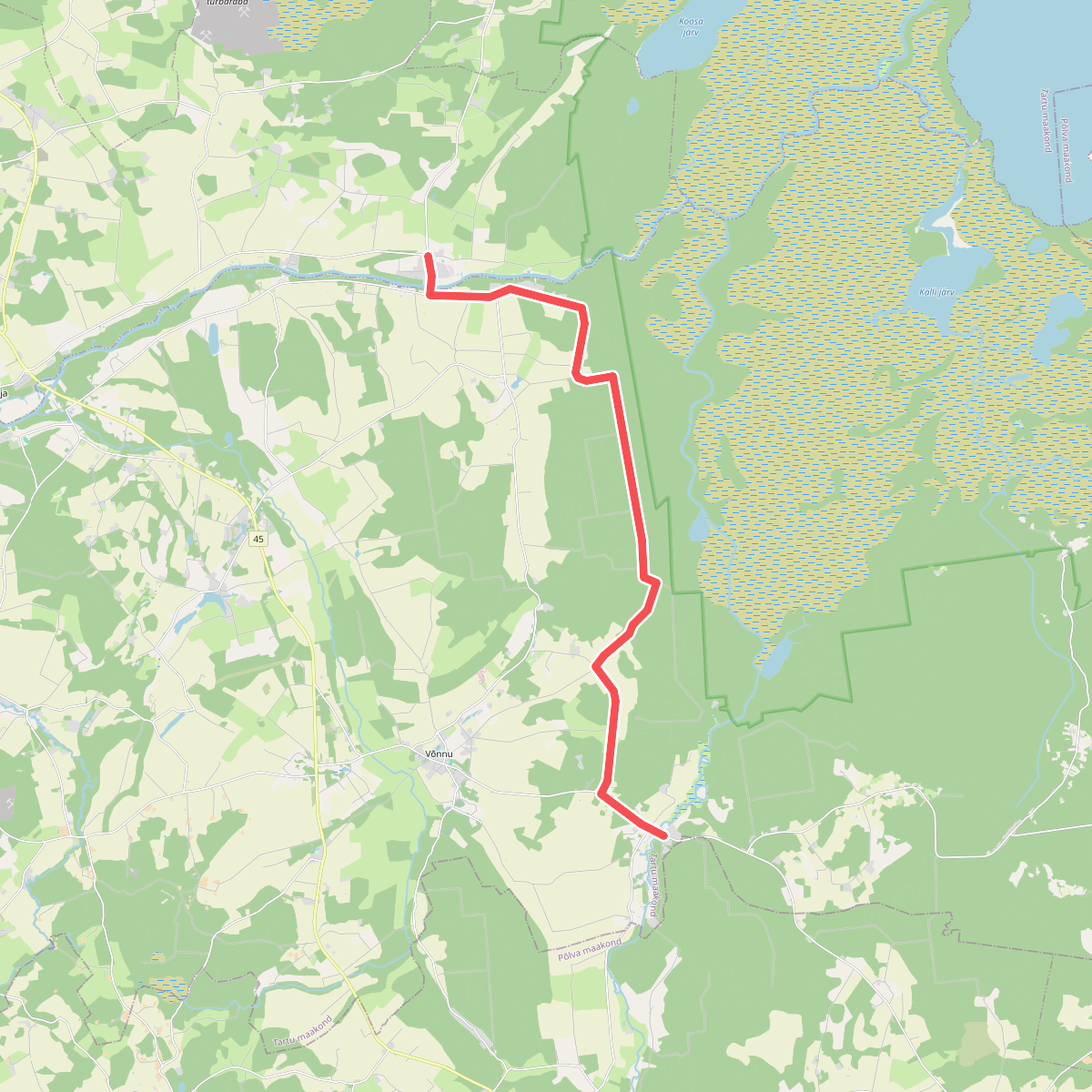 E11 section 24: Lääniste‒Kavastu