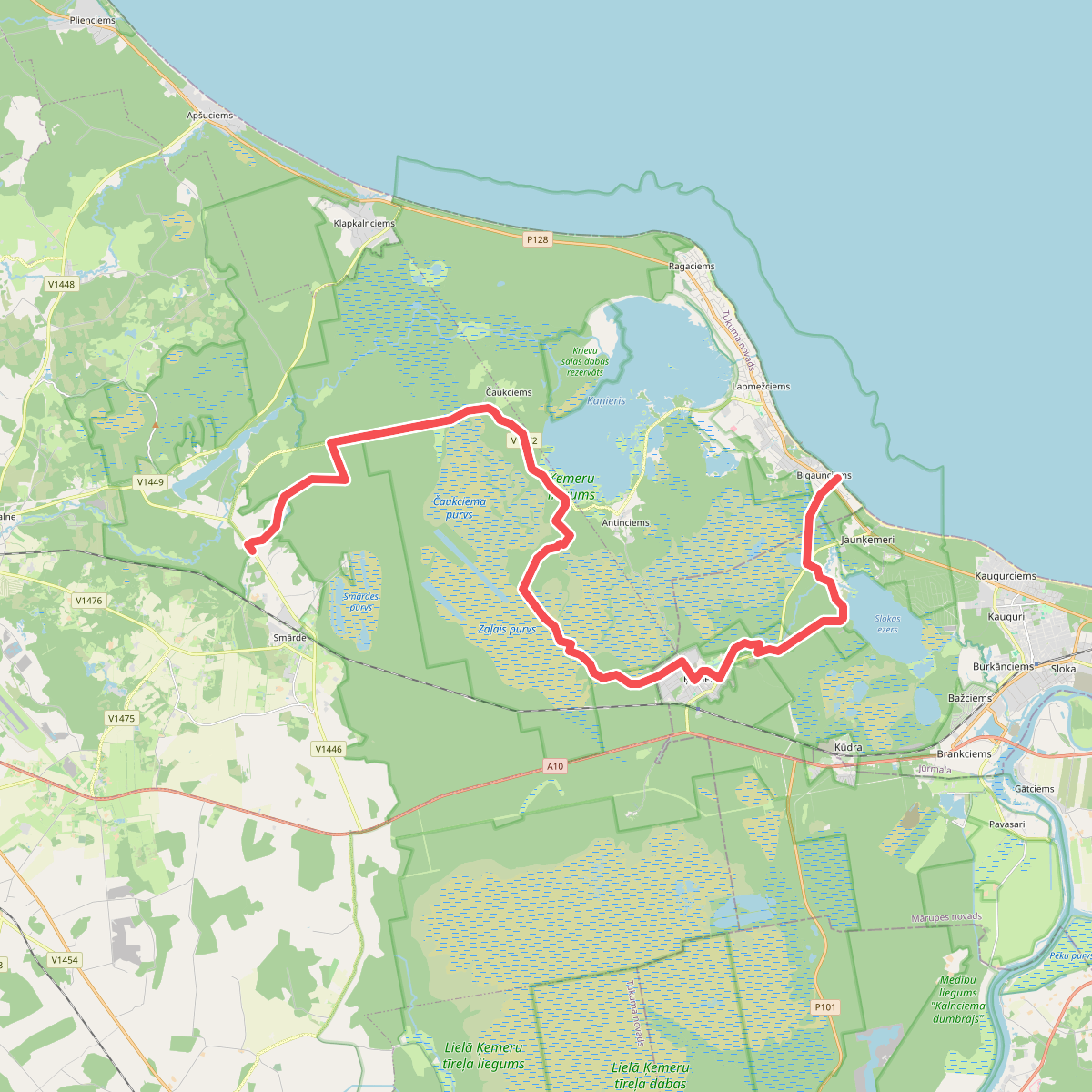 E11 section 99: Jāņukrogs – Bigauņciems