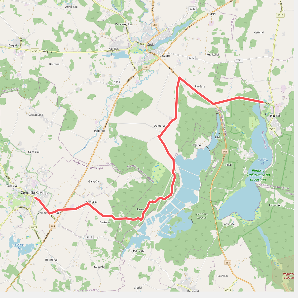 E11 section 81: Plinkšės – Žemaičių Kalvarija