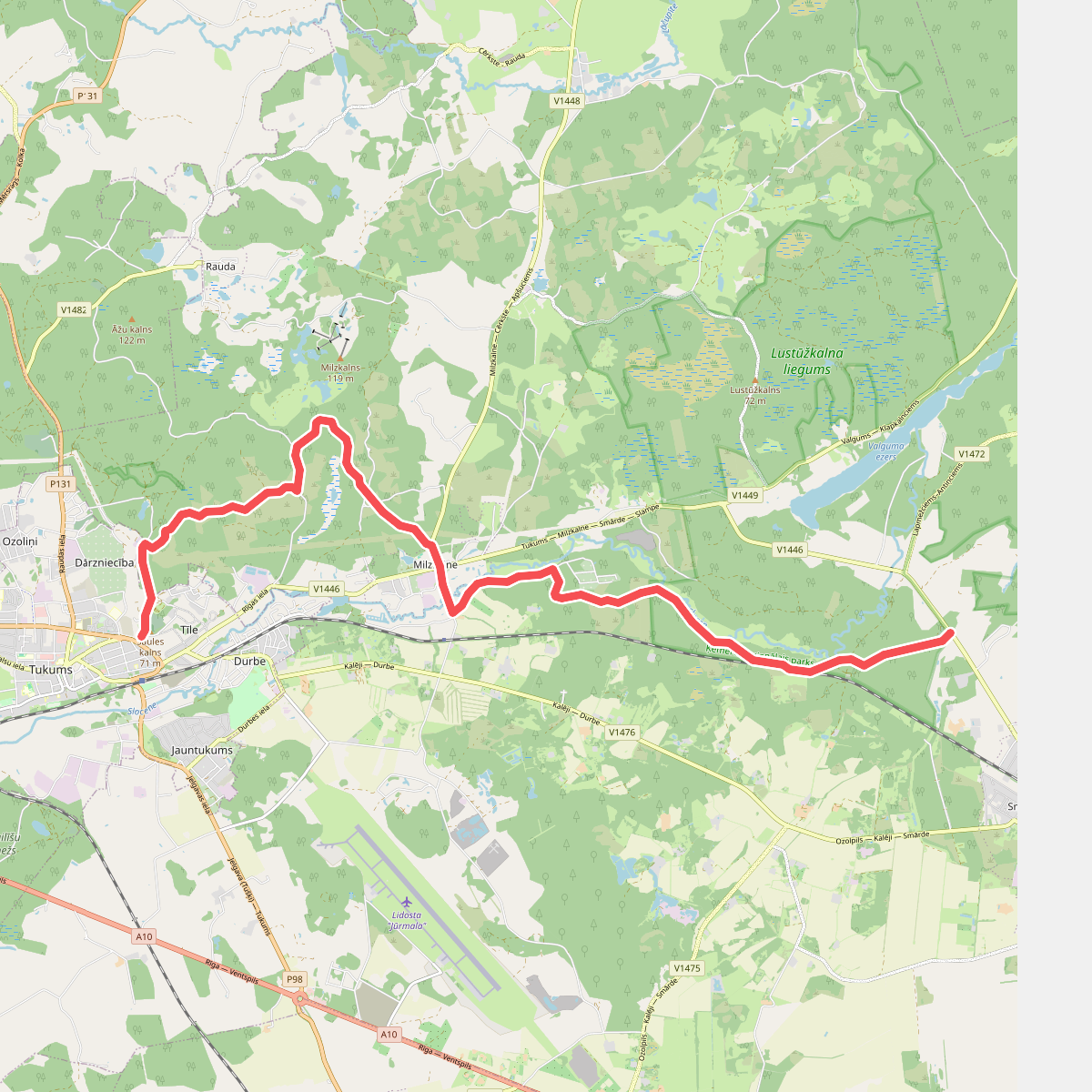 E11 section 98: Tukums – Jāņukrogs