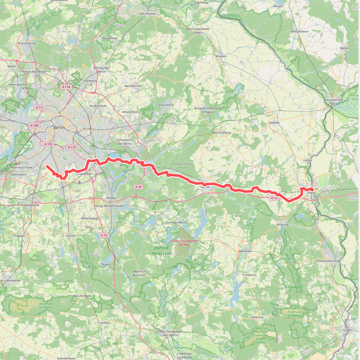 Jakobsweg Brandenburg Südroute