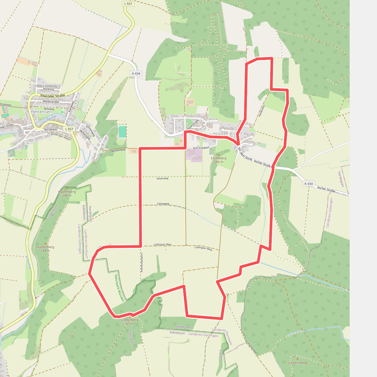 Asche Rote Runde