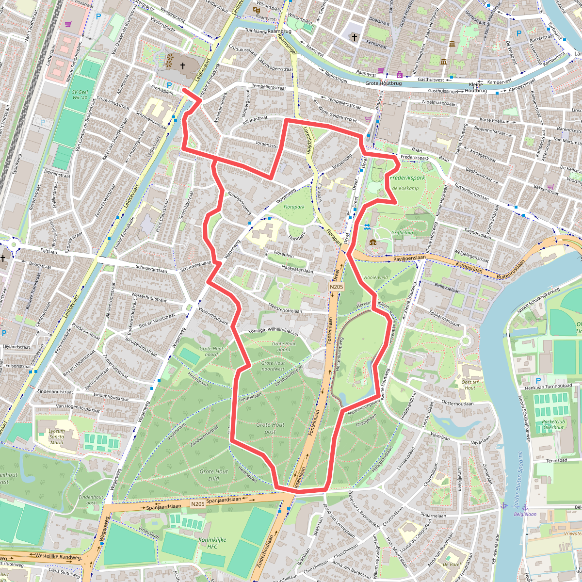 Ommetje Haarlemmerhout (groen)
