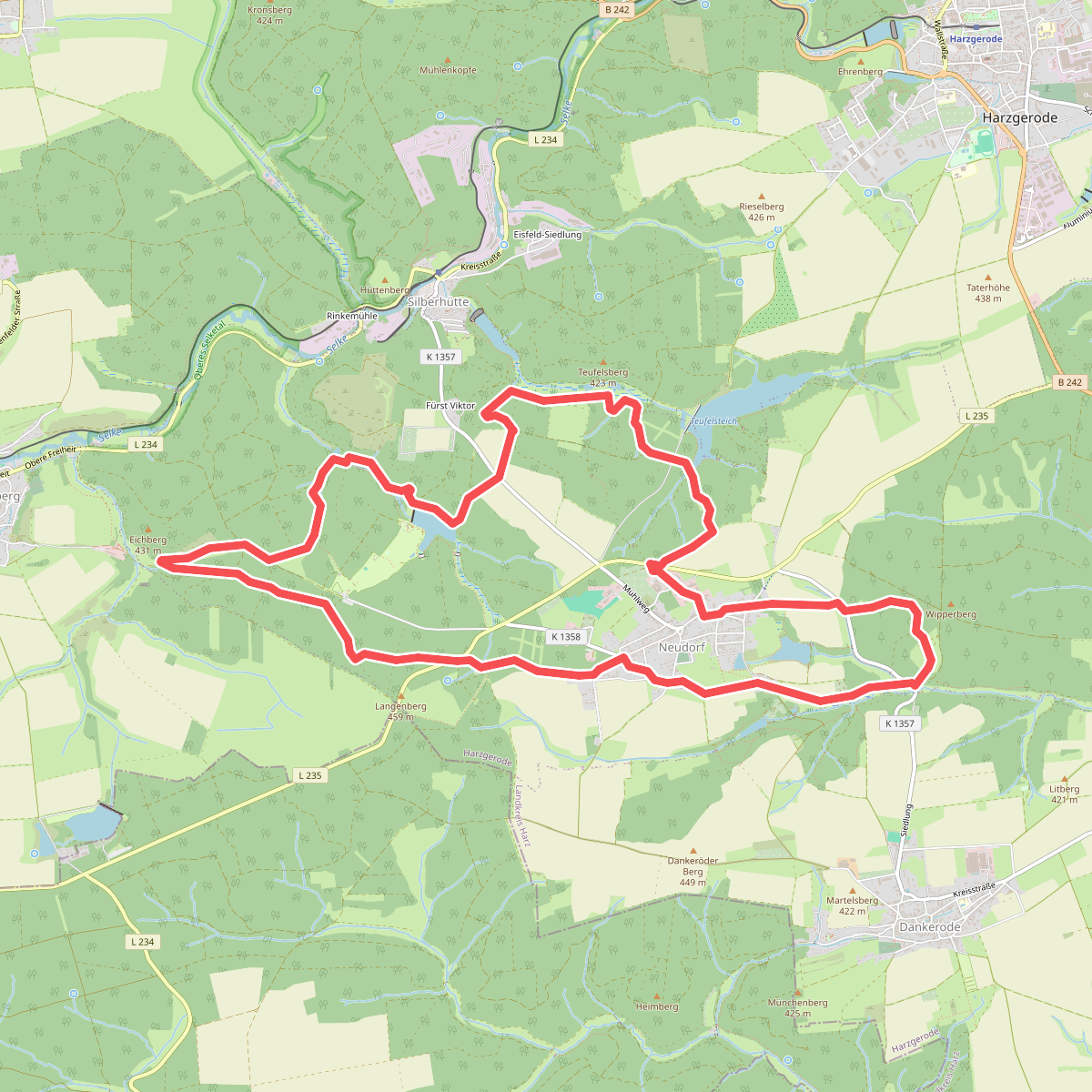 Neudorfer historischer Bergbaurundwanderweg