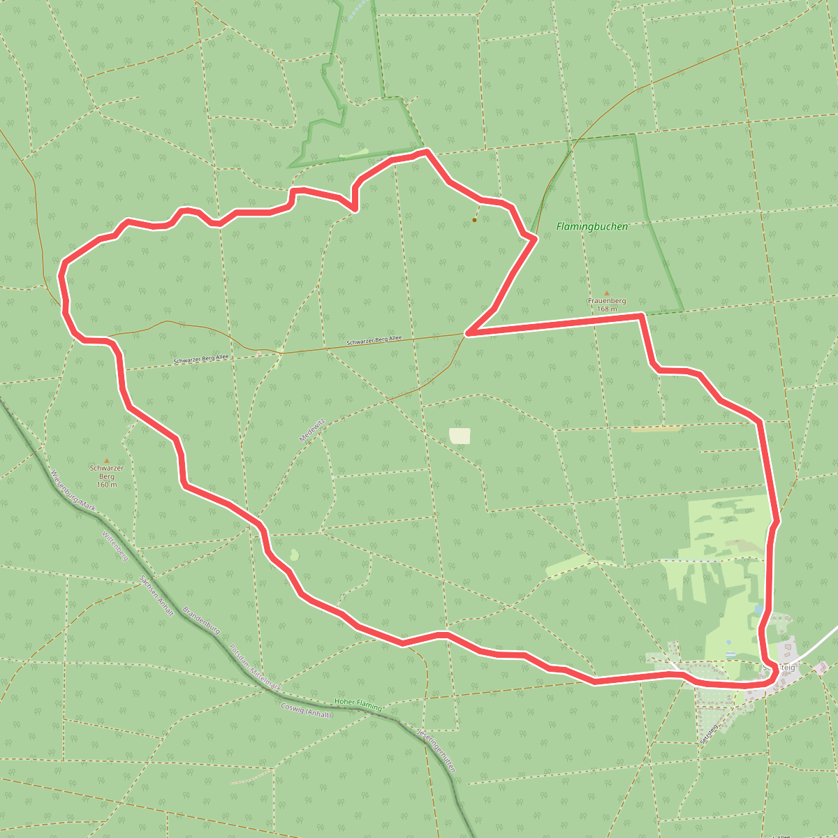 Findlingswanderweg