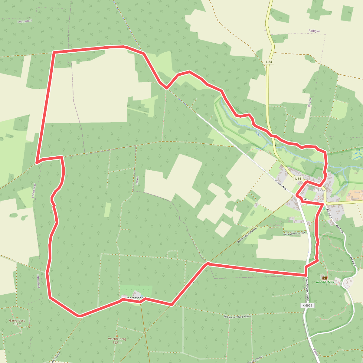 Grüne Rummel Wanderweg