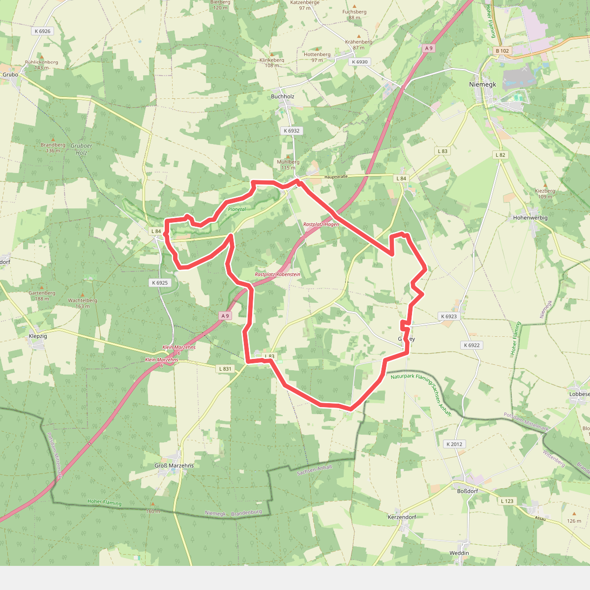 Naturparkrundwanderweg 40