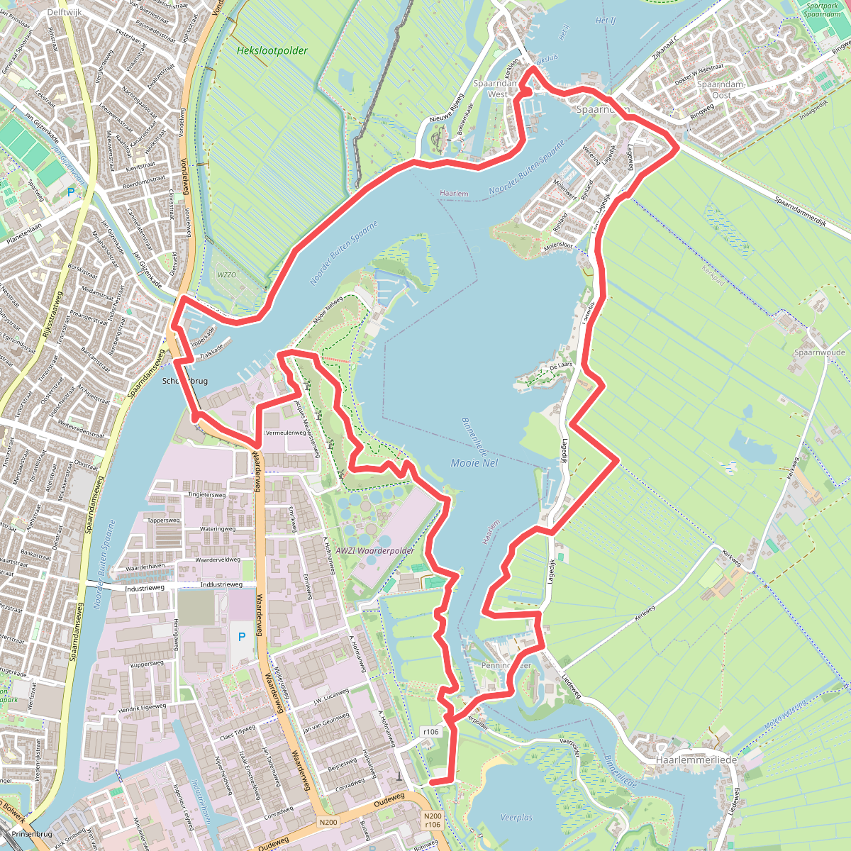 Rondje Mooie Nel (zwart)