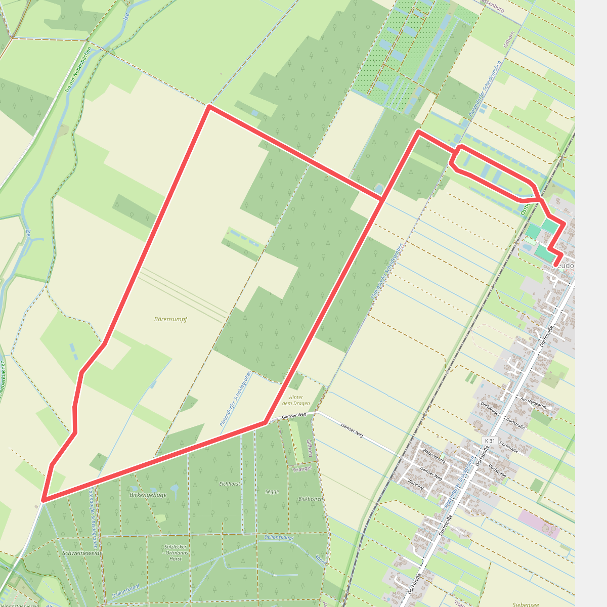 Zehn-Kilometer-Lauf Neudorf-Platendorf 2012
