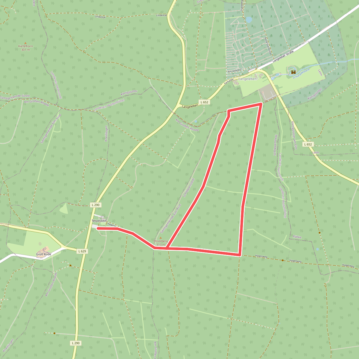 Elm Rundwanderweg 15