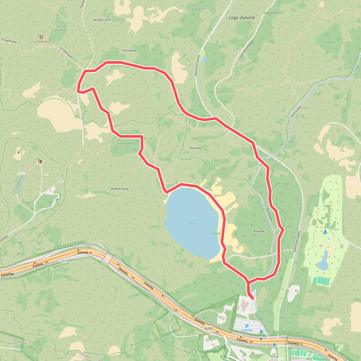 Rondje Konijnenberg (groen)