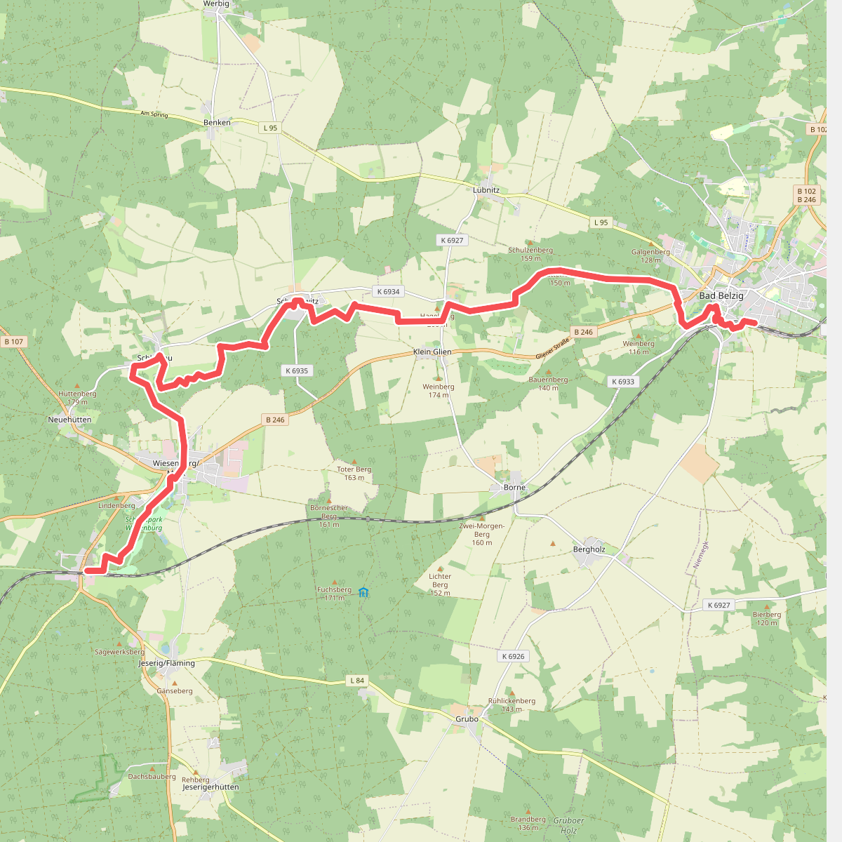 Kunstwanderweg Nordroute
