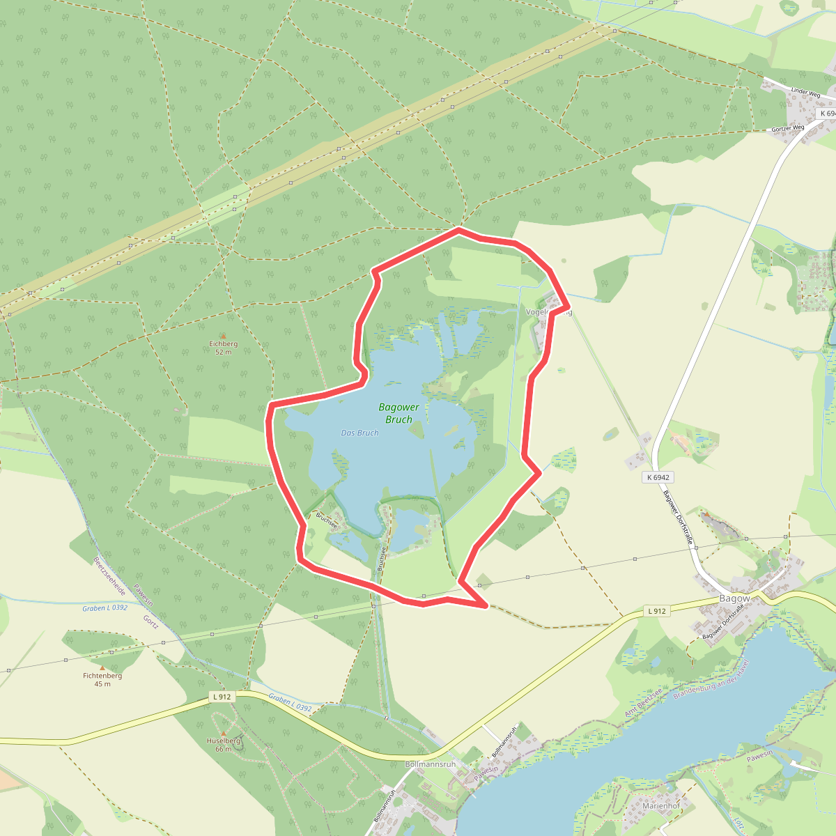 Naturlehrpfad Bagower Bruch