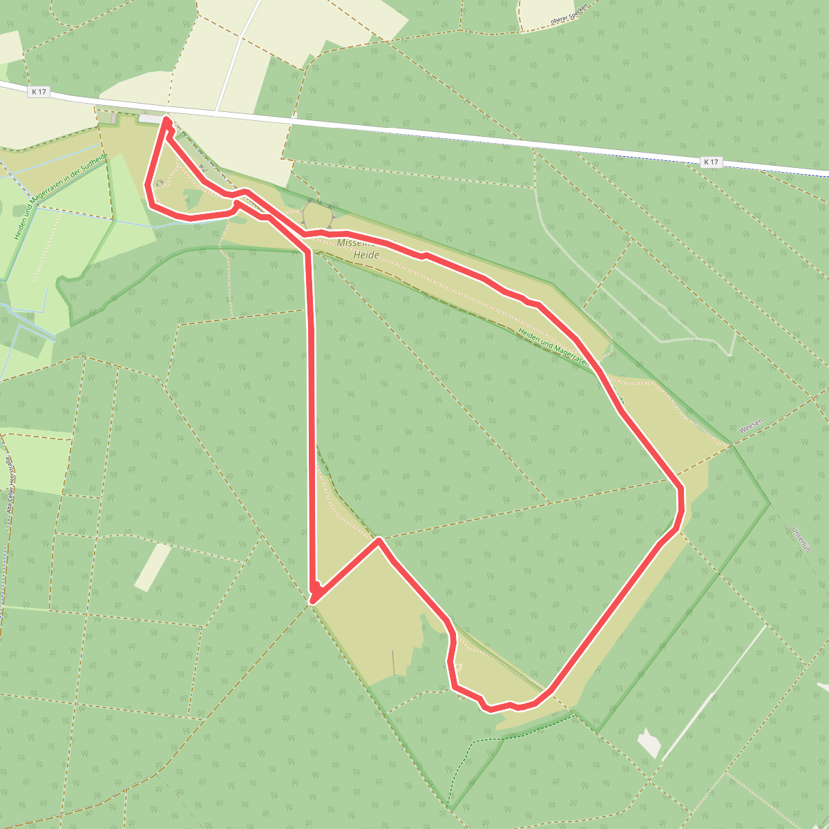 Heideschleife Misselhorner Heide