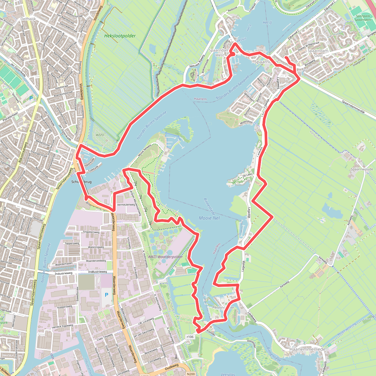 Rondje Mooie Nel (zwart)