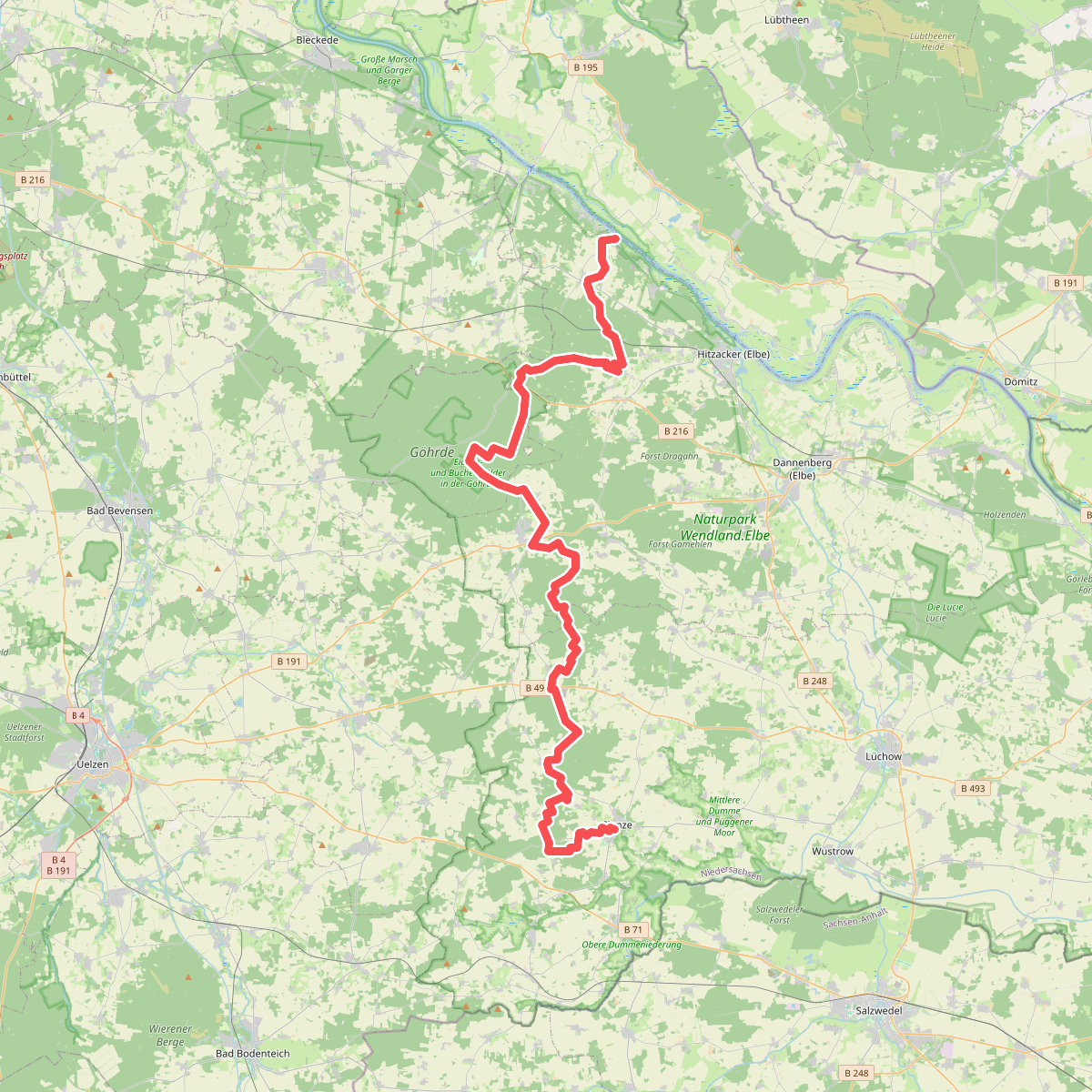 Drawehn-Höhenweg