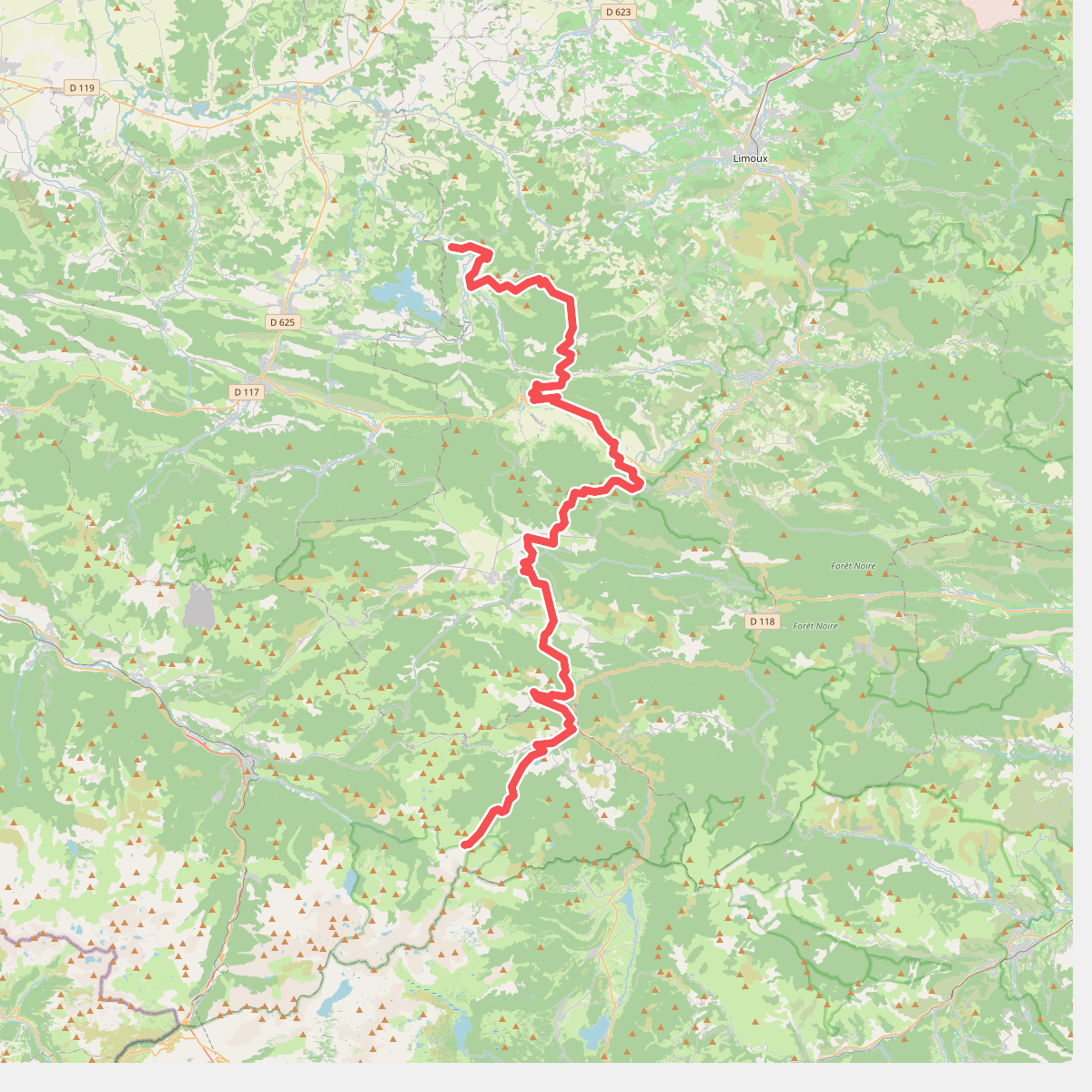 Des Vosges aux Pyrénées 13, vers le Col de Tougnets