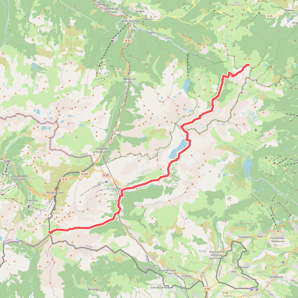 Des Vosges aux Pyrénées 14, Porte de Barboilliere - Portella Blanca d'Andorra
