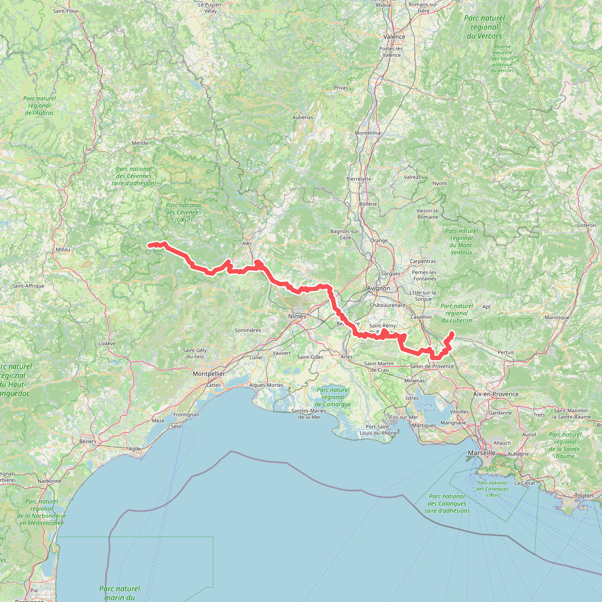 European long distance path E7 · relation 11867252