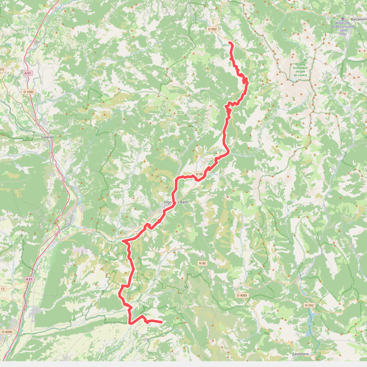 De Saint-Jurs à Seyne