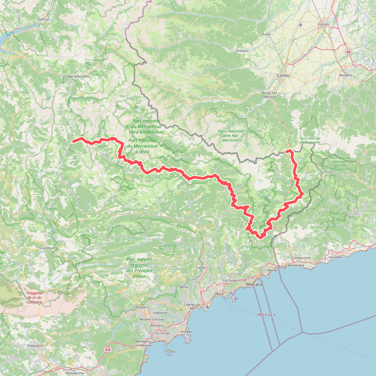 Le Sentier panoramique du Mercantour