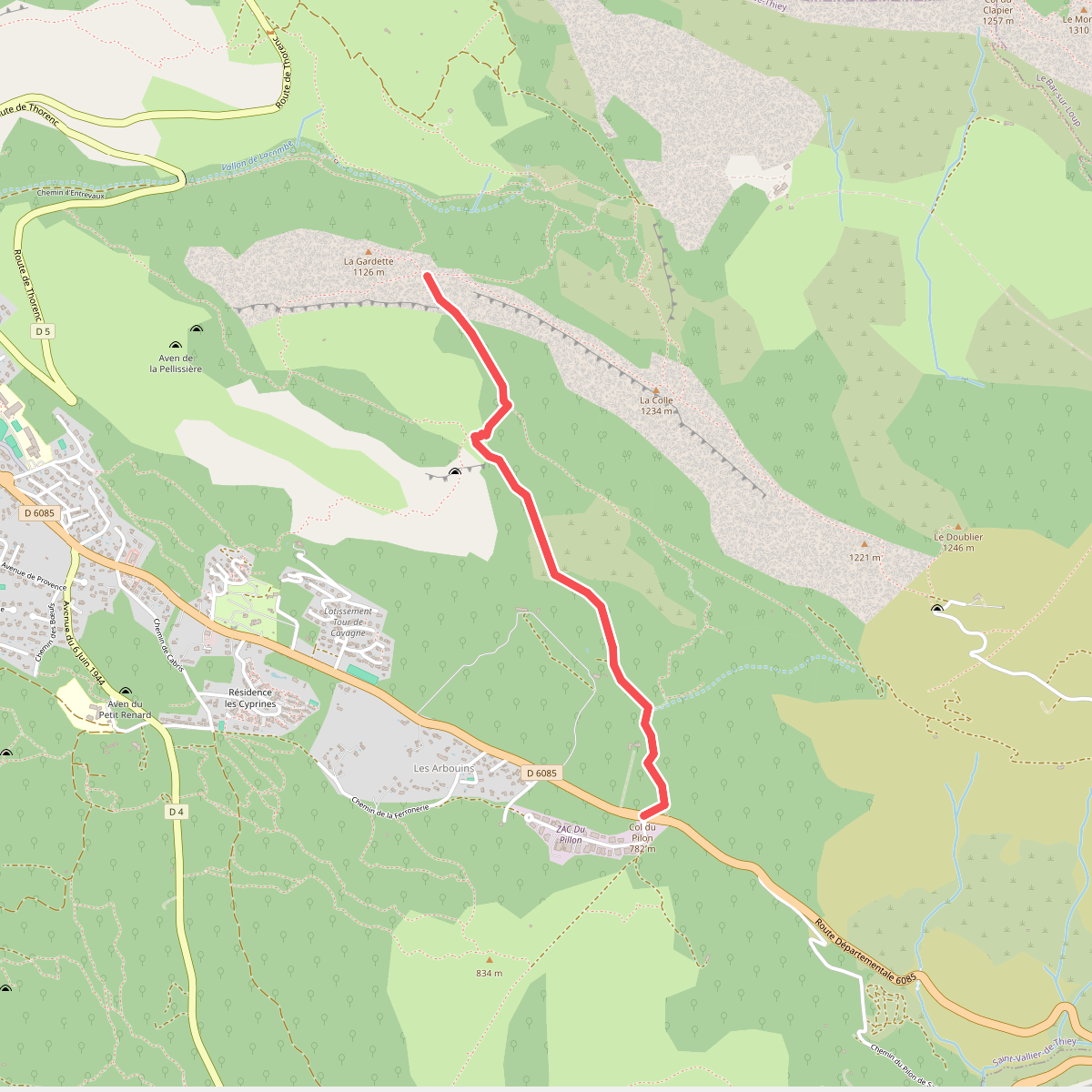 Castellaras de la Malle