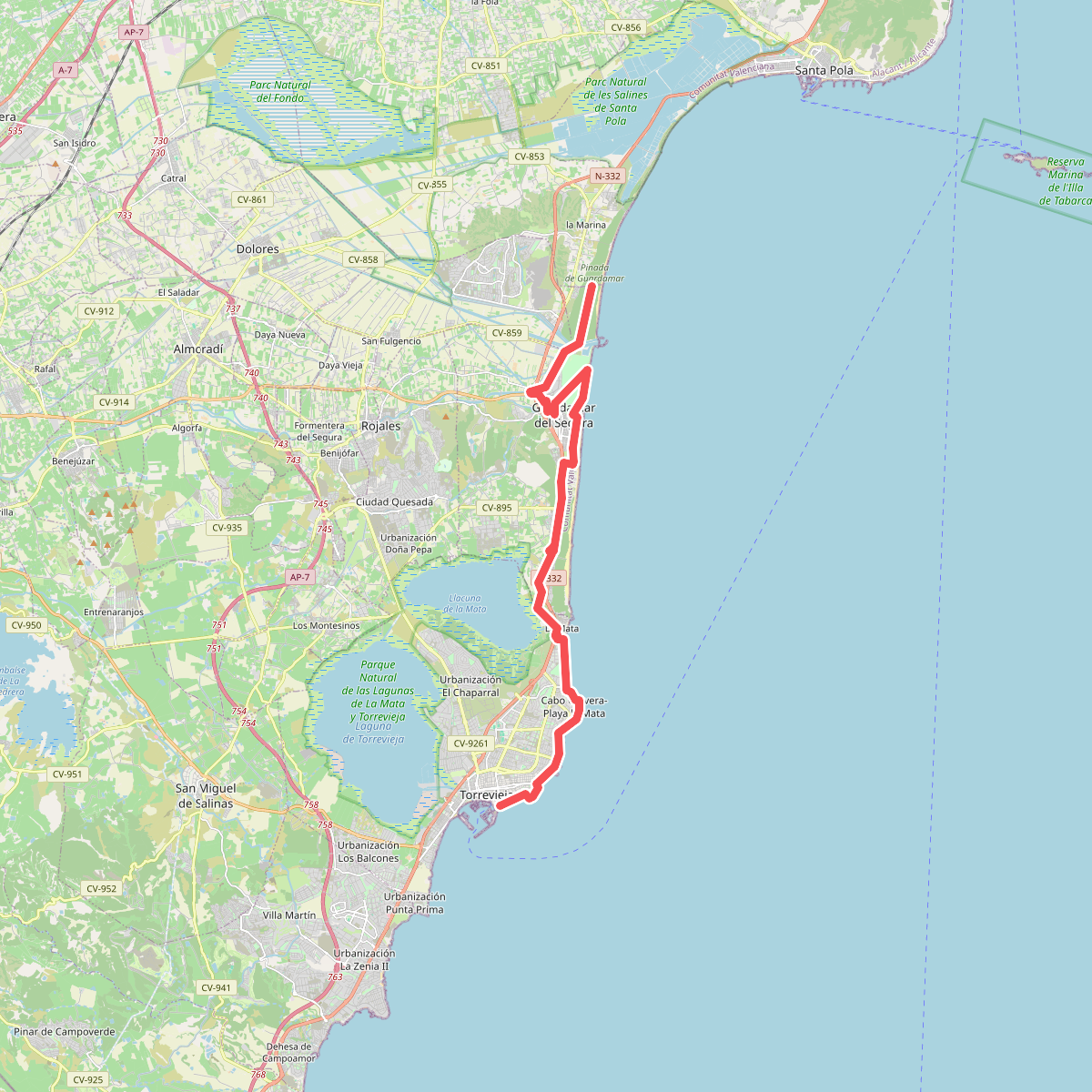 Guardamar del Segura - Torrevieja