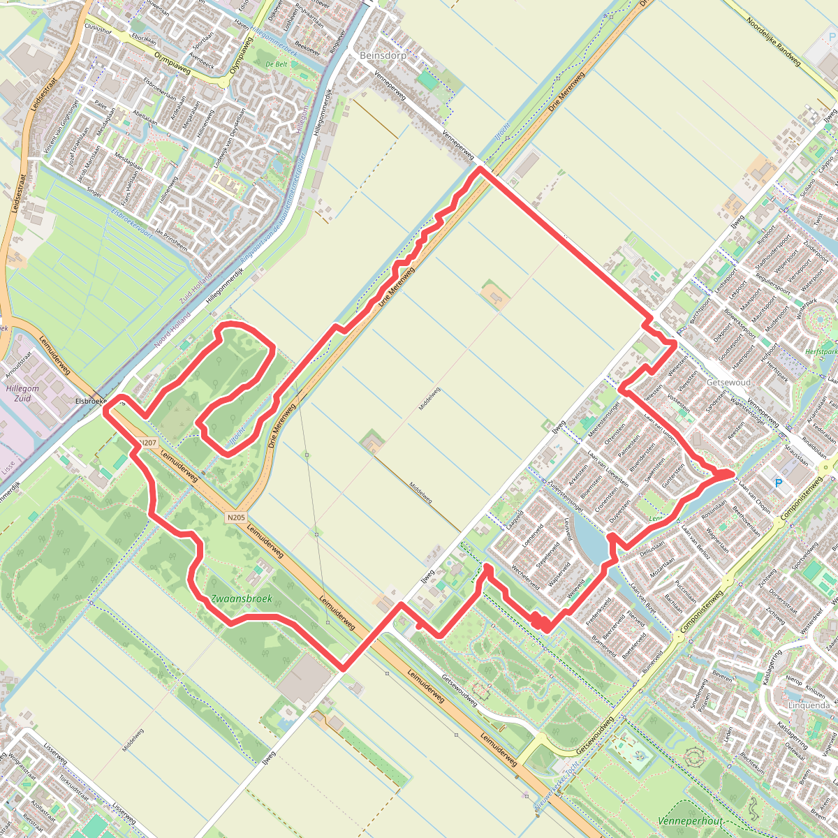 IJ-tocht Ommegang (oranje) 