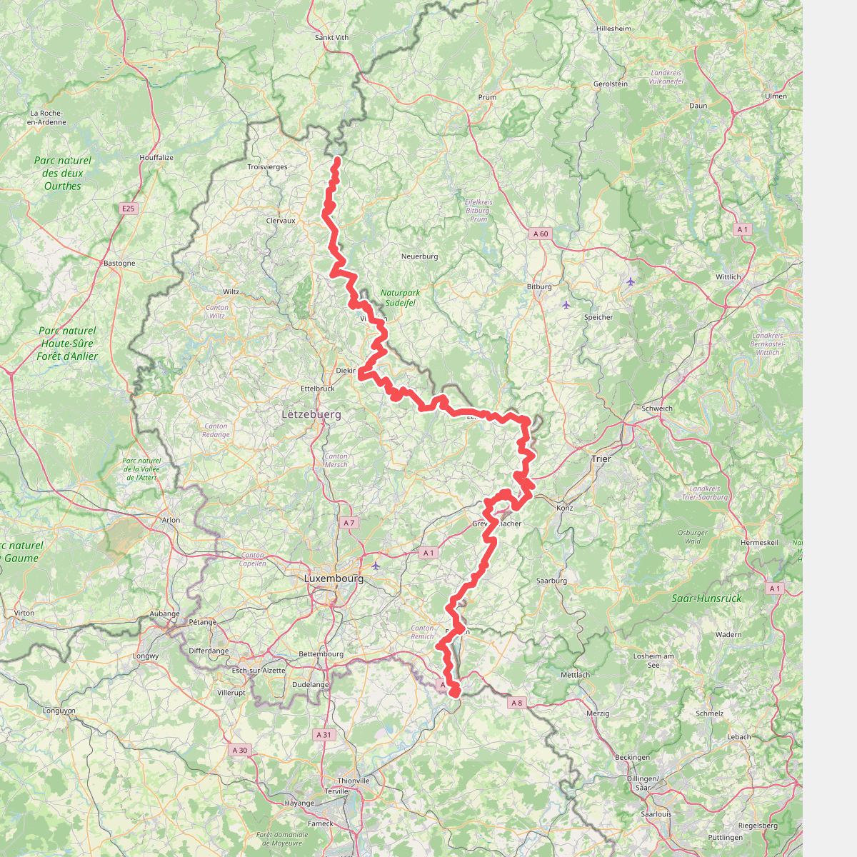 GR 5 Luxembourg