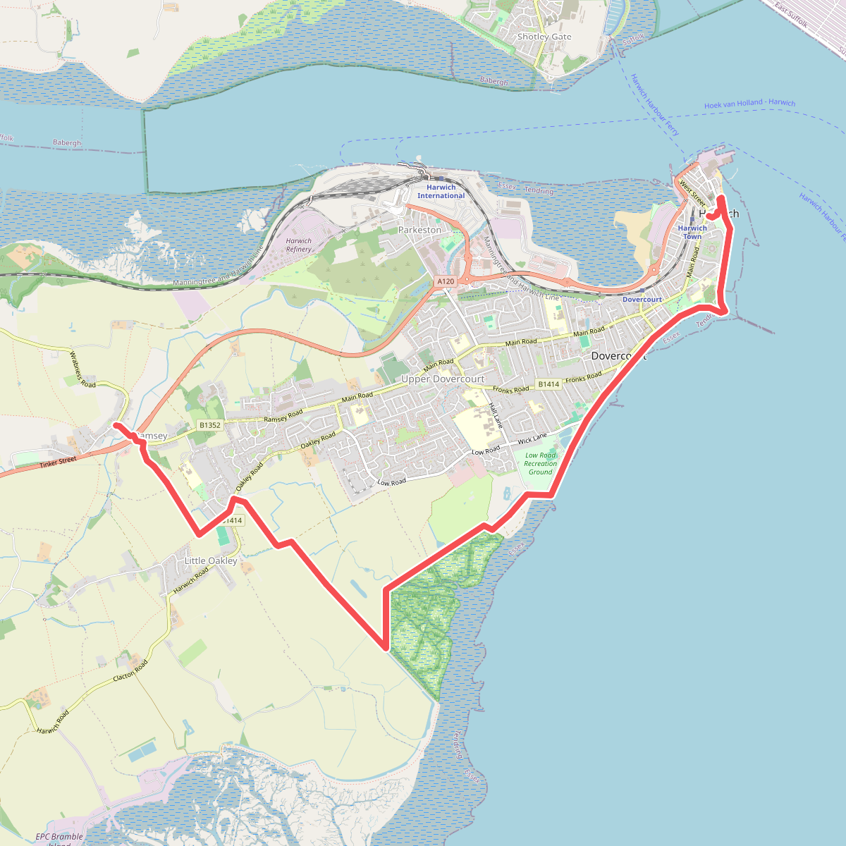 Essex Way (Ramsey to Harwich)