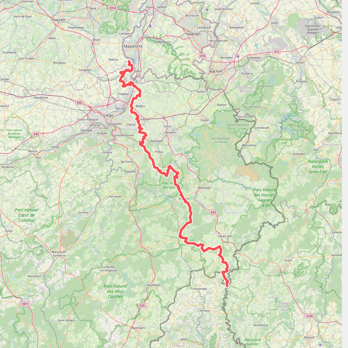 GR 5 Wallonie