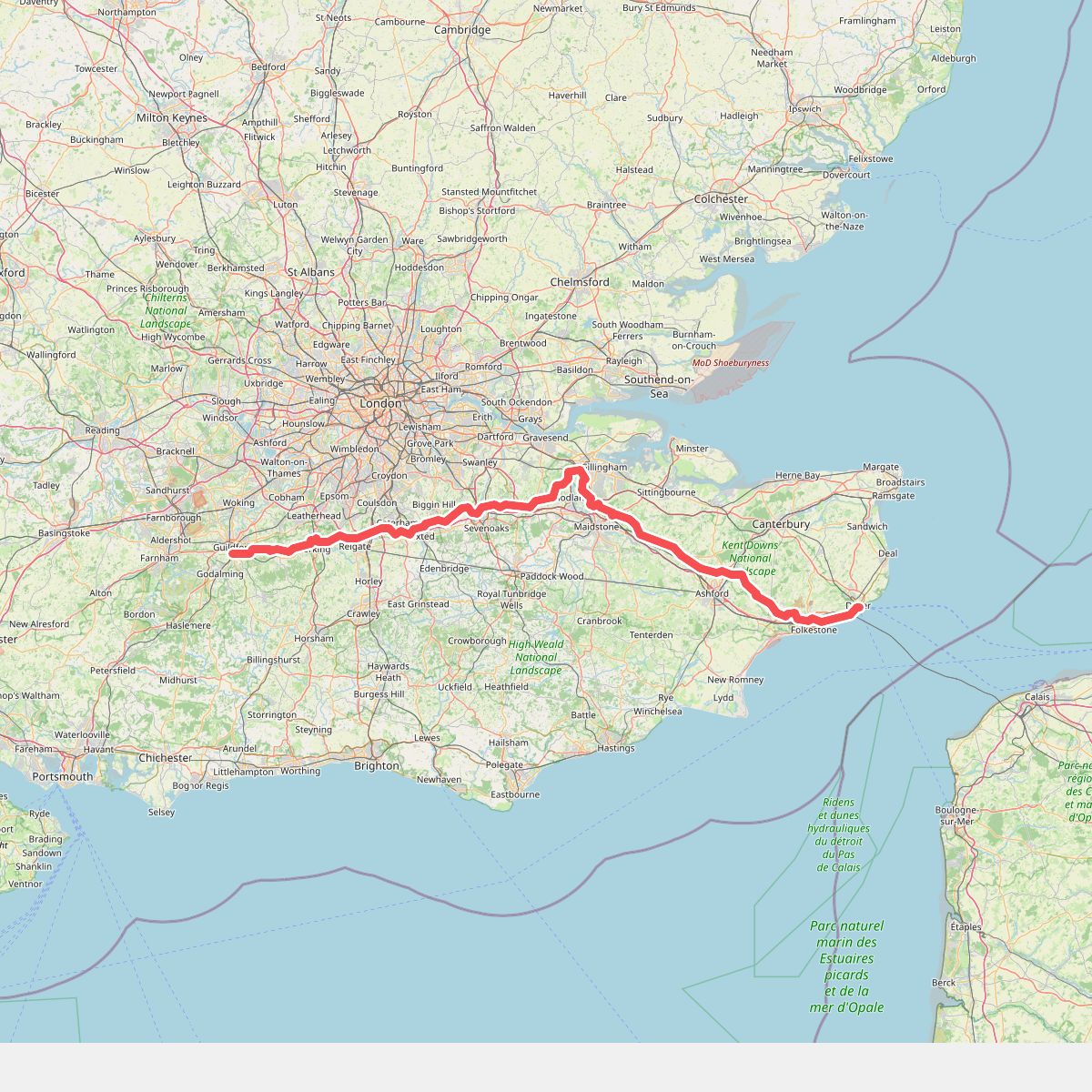 North Downs Way (Eastern)