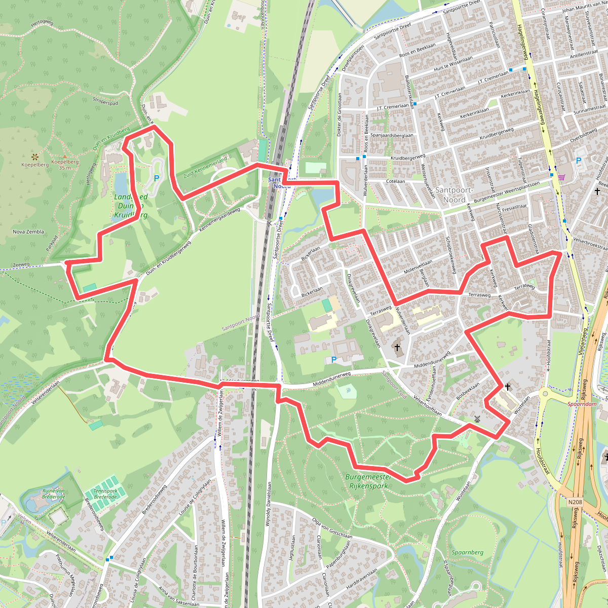 Cruytberghroute (oranje)