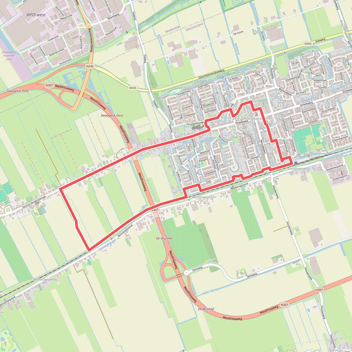 Cor Schipperpadroute (paars)