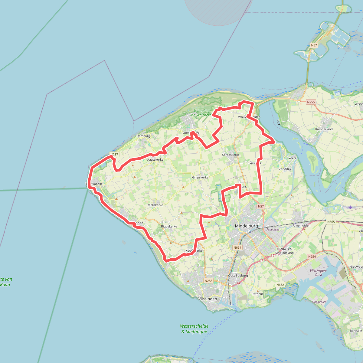 Kunstpicknickroute 56 km