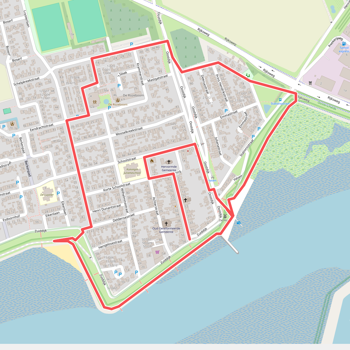 Parelroute 'Beweging' - Sint Philipsland