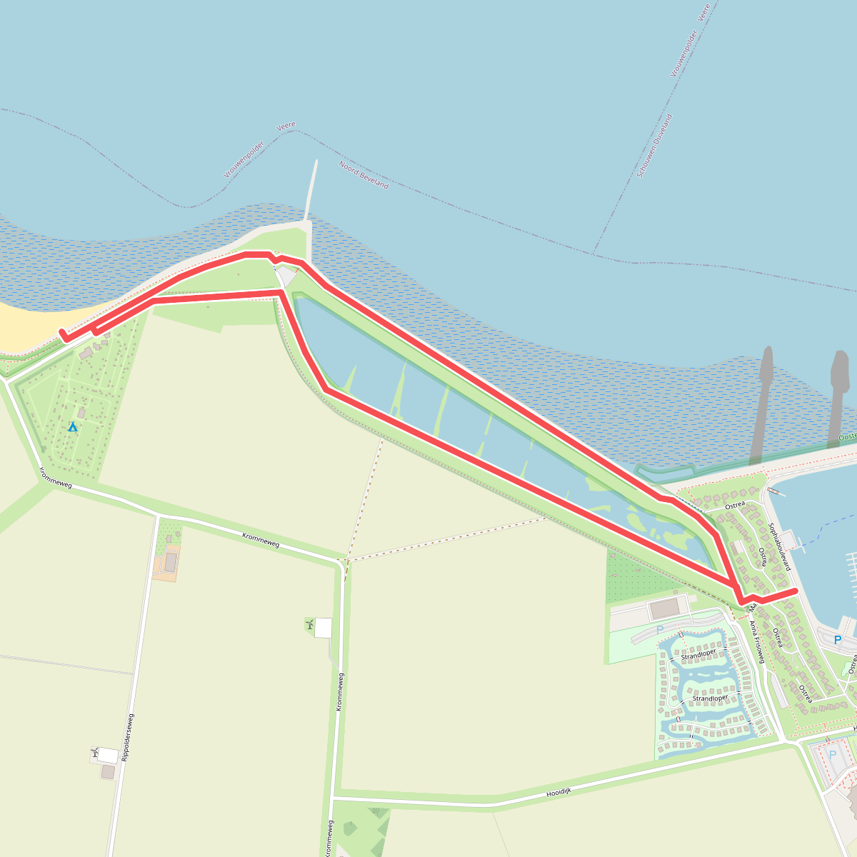Parelroute 'Kostbaar' - Kamperland