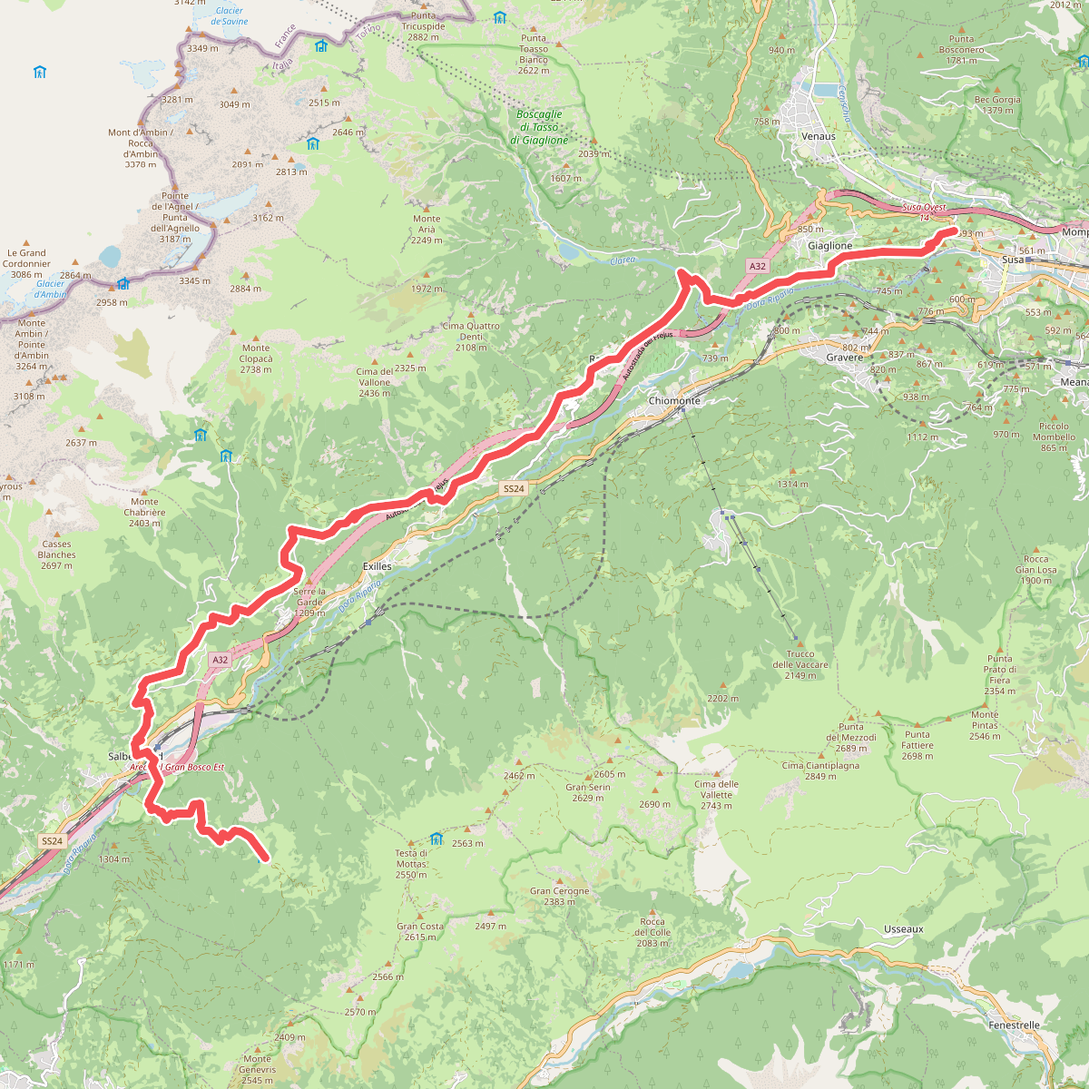Sentiero Italia - Piemonte E00 · SI