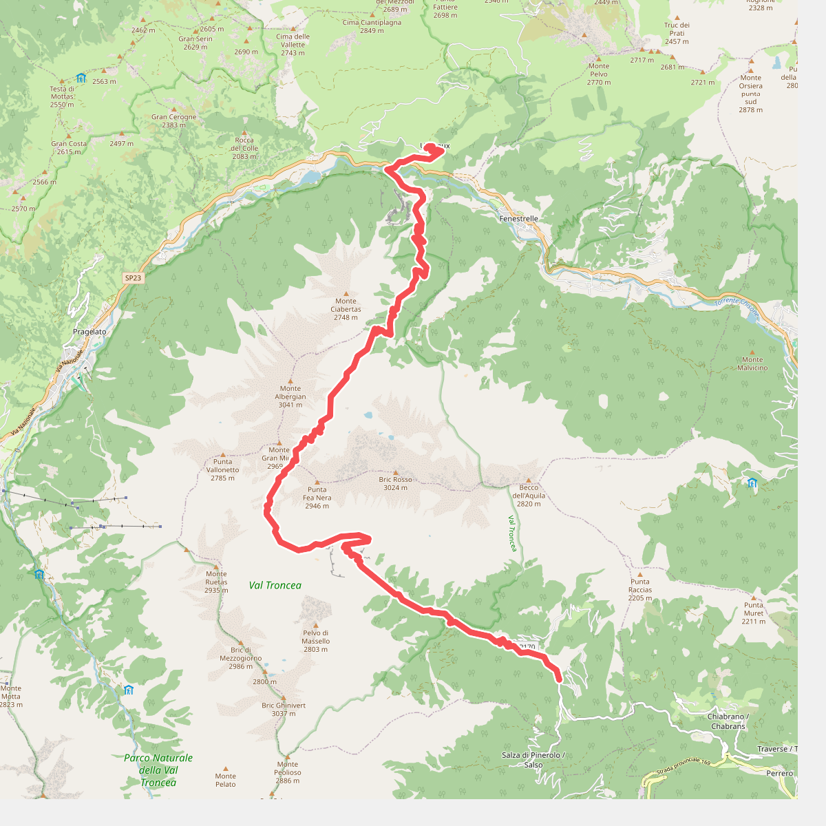 Sentiero Italia - Piemonte E00 · SI