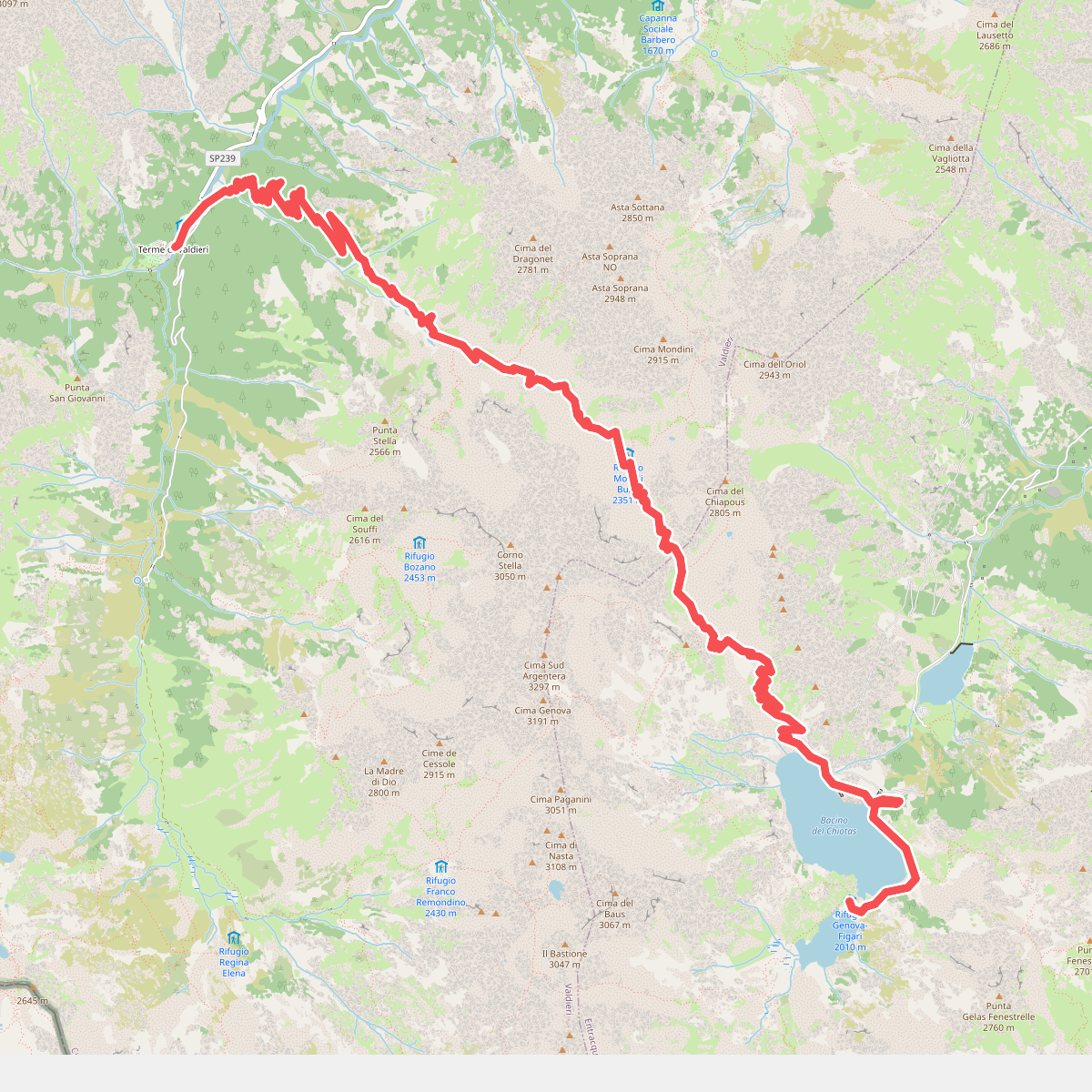 Sentiero Italia - Piemonte E00 · SI