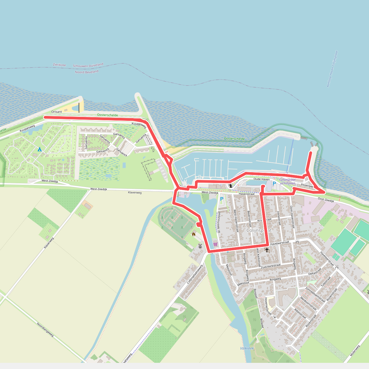Parelroute 'Uniek' - Colijnsplaat