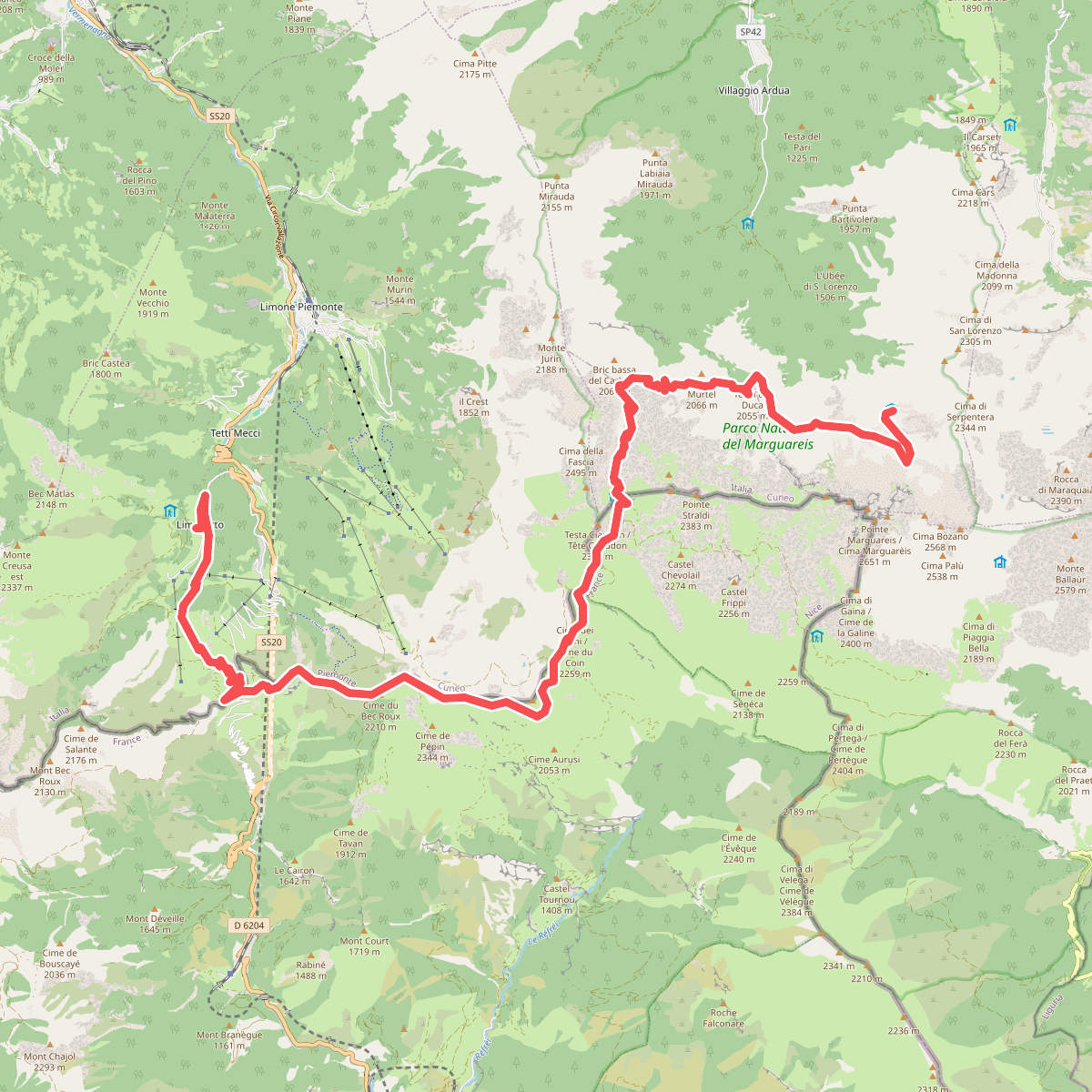 Sentiero Italia - Piemonte E00 · SI