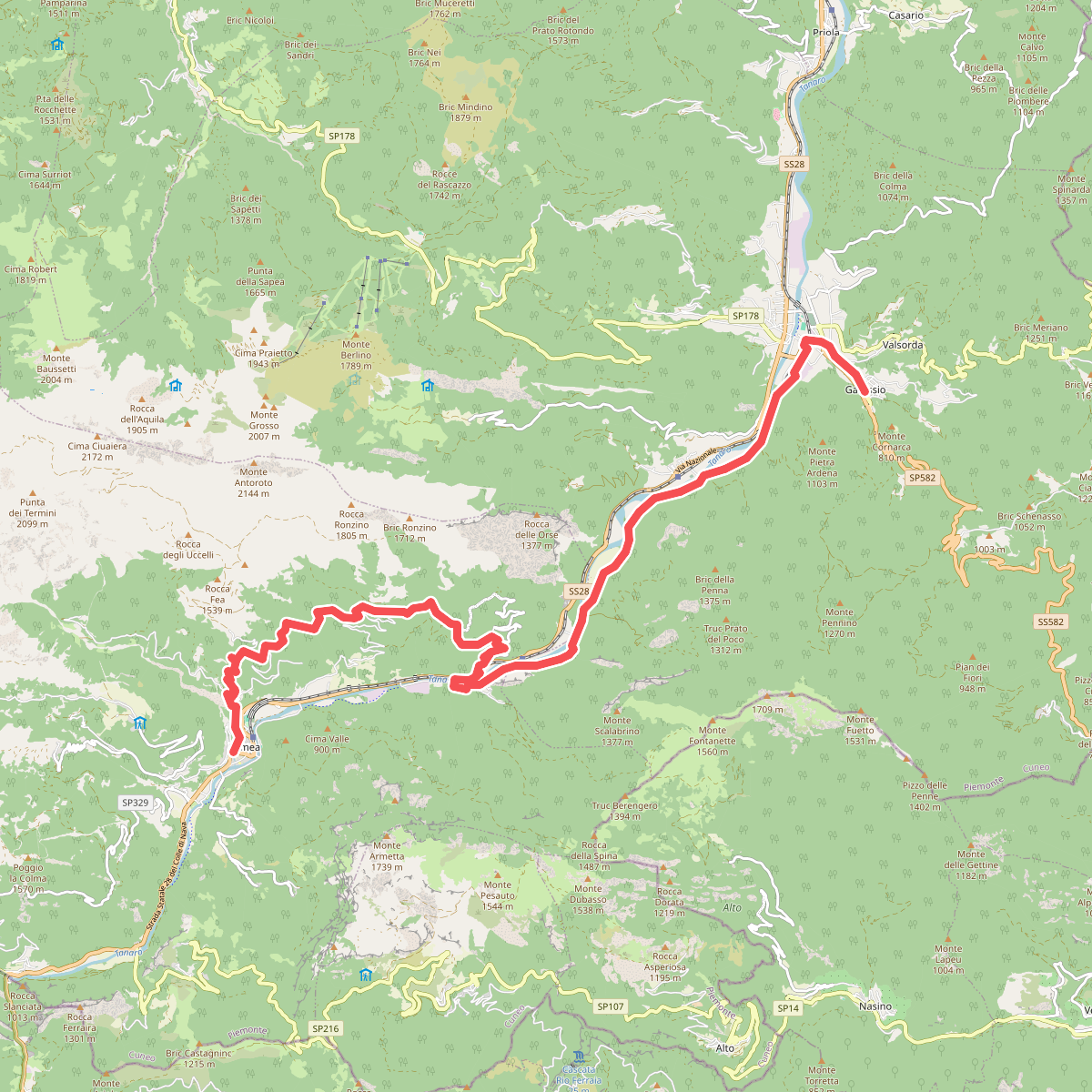Sentiero Italia - Piemonte E00 · SI