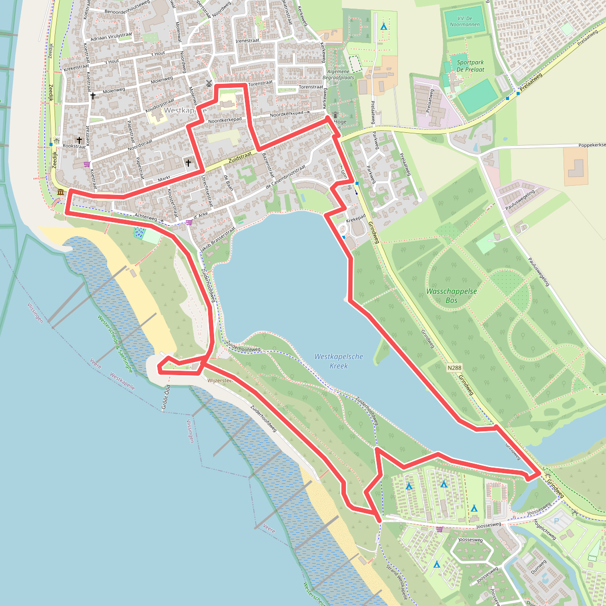 Parelroute 'Verdediging'- Westkapelle