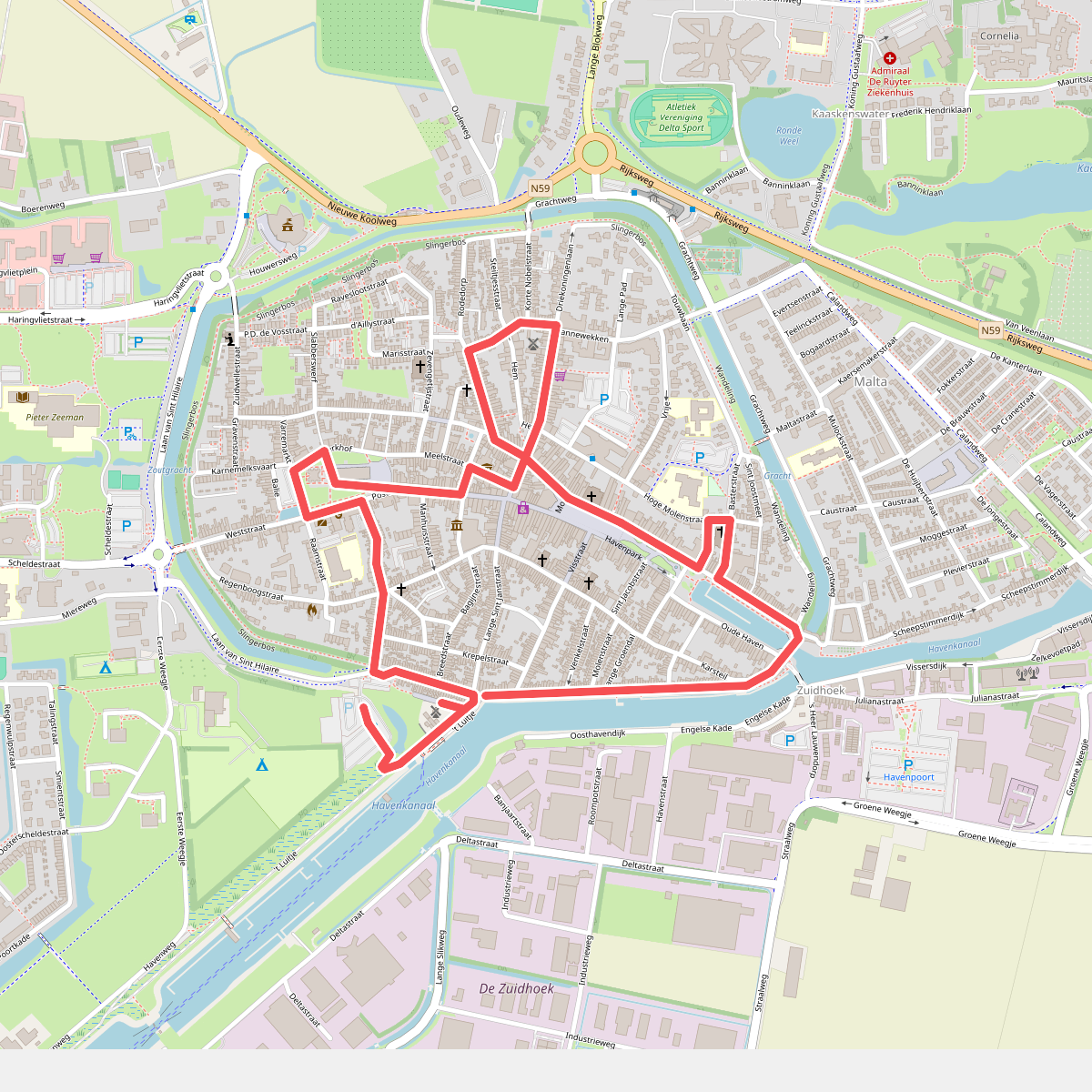 Stadsjuwelen route Zierikzee
