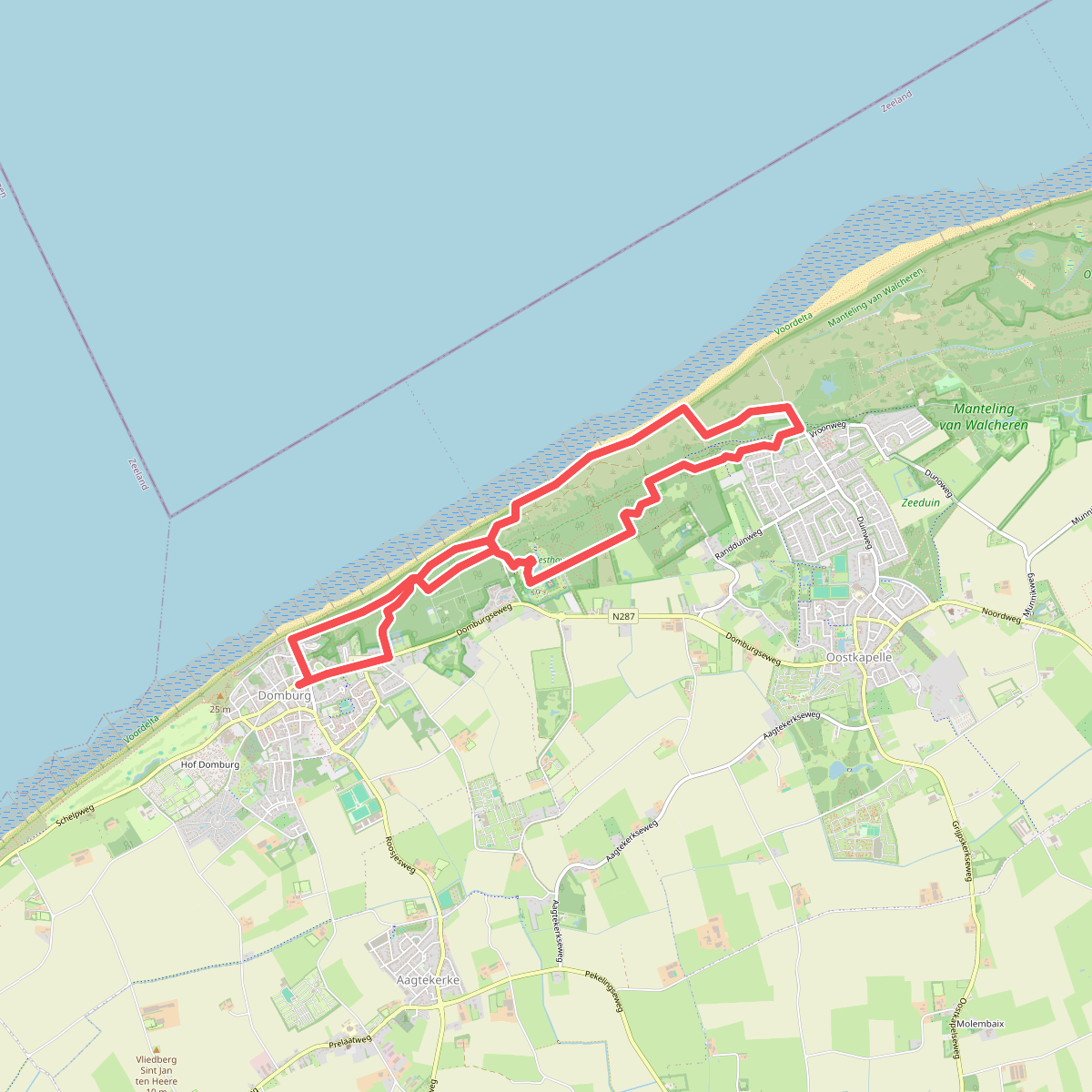 Struinen door bos en duin